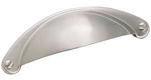 AMEROCK BP9365G10 4-13/16" CUP
SATIN NKL CABINET PULL - A.W. Graham Lumber LLC