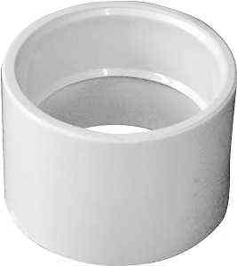 PVC COUPLING HUB 1-1/2" WHITE IPEX - A.W. Graham Lumber LLC