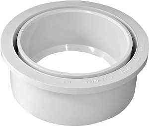 SCH 40 4X3 REDUCING PIPE BUSHING WHITE - A.W. Graham Lumber LLC
