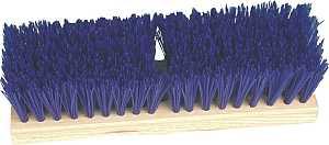 SCRUB BRUSH 10" THREADED POLY BRISTLES - A.W. Graham Lumber LLC