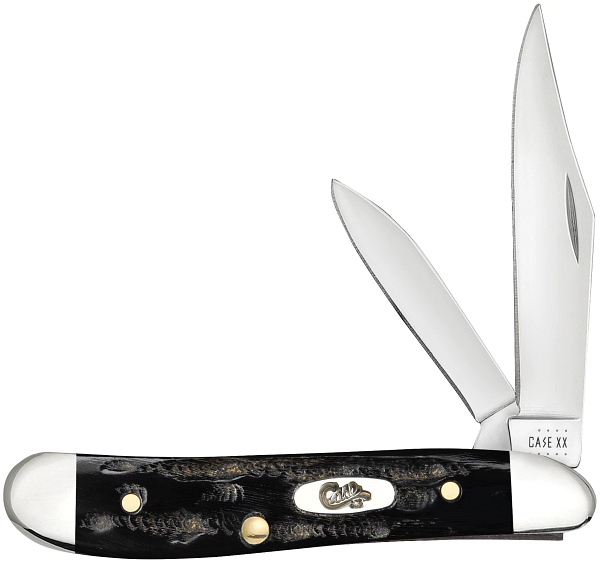 CASE 65014 2-BLADE PEANUT JIGGED BUFFALO HORN - A.W. Graham Lumber LLC