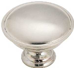 AMEROCK 14403SCH 1-5/16" RD
BRUSHED CRHOME CABINET KNOB - A.W. Graham Lumber LLC