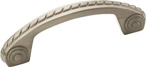 AMEROCK 3" CENTER SCROLL STN
NICKEL CABINET PULL - A.W. Graham Lumber LLC