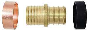 PEX COUPLING BRASS 3/4"  - A.W. Graham Lumber LLC