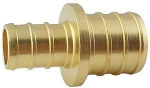 PEX COUPLING REDUCING 3/4" x 1/2" BRASS BARB - A.W. Graham Lumber LLC