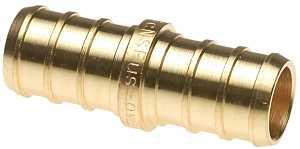 PEX COUPLING 1/2" BRASS PK/10 - A.W. Graham Lumber LLC