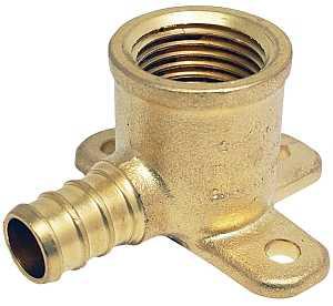 PEX ELBOW DROP EAR 1/2" FEMALE  - A.W. Graham Lumber LLC