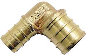 PEX REDUCING ELBOW 90º 3/4" x 1/2"  - A.W. Graham Lumber LLC