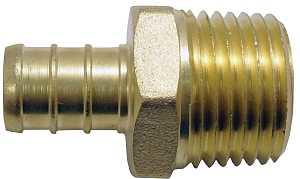 PEX ADAPTER MALE 1/2" THREADED - A.W. Graham Lumber LLC