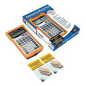 Main 2 - CONSTRUCTION CALCULATOR CALCULATED INDUSTRIES -