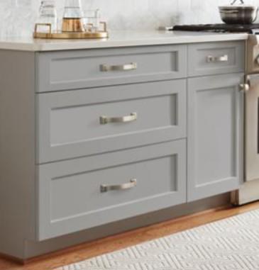 Main 2 - CANDLER 4-5/16" CABINET PULL SATIN NICKEL -