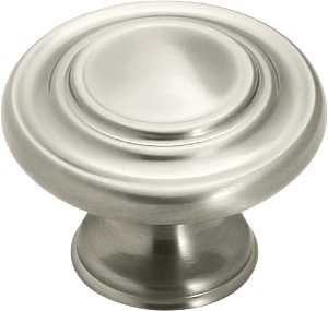 AMEROCK 1-3/4" INSPIRATIONS
SATIN NKL CABINET KNOB PK/10 - A.W. Graham Lumber LLC