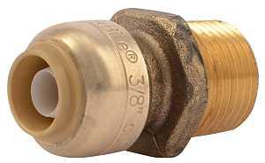 SHARKBITE ADAPTER MALE 3/8" x 1/2" - A.W. Graham Lumber LLC