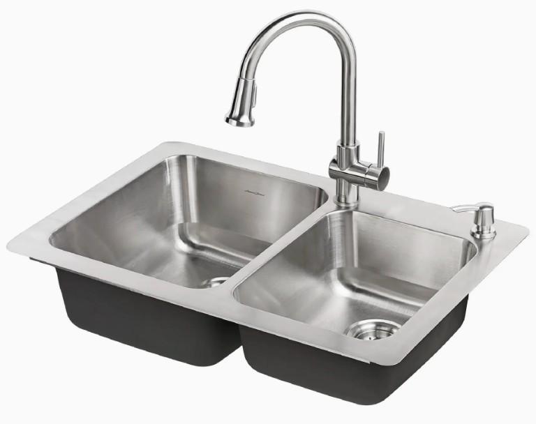 Main 2 - AMERICAN STANDARD MONTVALE 9" KITCHEN SINK SET STAINLESS -