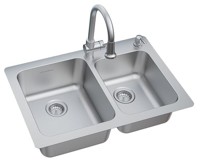 AMERICAN STANDARD MONTVALE 9" KITCHEN SINK SET - A.W. Graham Lumber LLC