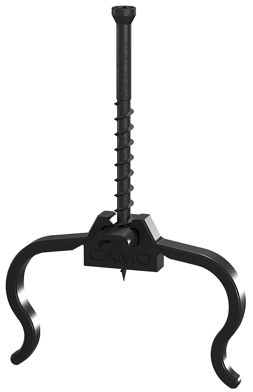 CAMO EDGE CLIP COMP.
DECK HIDDEN FASTENER 900 CT
(500SQ FT) T-15 BIT STAINLESS
STEEL BX/900

Vendor:	CAMO
Model NO.: 0344356
Retail UPC: 042928178928 - A.W. Graham Lumber LLC