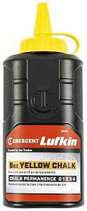 CRESCENT CHALK REFILL YELLOW 8OZ
UPC: 037103336675
*PROMO PRICE LIMITED TO STOCK ON
HAND ONLY* - A.W. Graham Lumber LLC