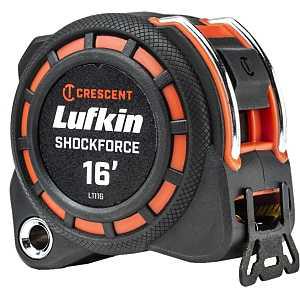 LUFKIN TAPE MEASURE 16' x 1-3/16" SHOCK FORCE - A.W. Graham Lumber LLC