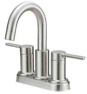 BATH FAUCET 2-HANDLE BRUSHED NICKEL - A.W. Graham Lumber LLC