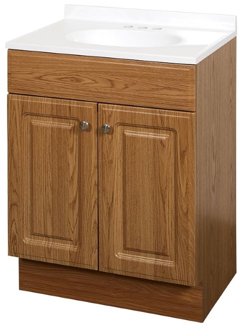 ZENNA HOME 24" VANITY COMBO RAISED PANEL OAK - A.W. Graham Lumber LLC