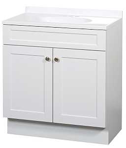 ZENNA HOME 36" VANITY COMBO WHITE - A.W. Graham Lumber LLC