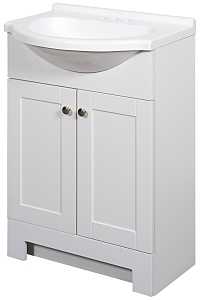 ZENNA HOME 24" VANITY COMBO EURO SHAKER WHITE - A.W. Graham Lumber LLC