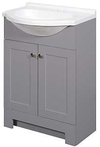 ZENNA HOME 24" VANITY COMBO EURO SHAKER COOL GRAY - A.W. Graham Lumber LLC
