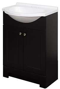 ZENNA HOME 24" VANITY COMBO EURO SHAKER ESPRESSO - A.W. Graham Lumber LLC