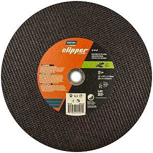 NORTON CLIPPER 14" CUT-OFF WHEEL
 VENDOR: NORTON MODEL #:  UPC:
701846014915 - A.W. Graham Lumber LLC