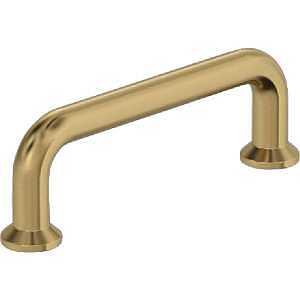 Main 2 - FACTOR 3-9/16" CABINET PULL CHAMPAGNE BRONZE PK/6 -