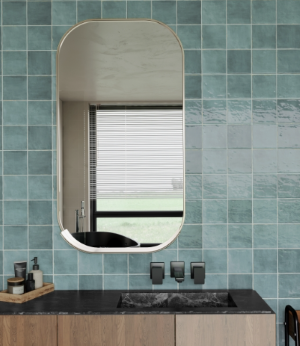 ANTIGO SERIES CERAMIC TILE MIST GLOSS 5x5  - A.W. Graham Lumber LLC