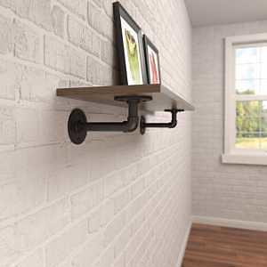 SHELF BRACKET BLACK ELBOW STYLE  - A.W. Graham Lumber LLC