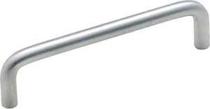 AMEROCK 4" ZINC ALLOY
BRUSHEDCHROME CABINET PULL - A.W. Graham Lumber LLC