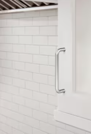 AMEROCK ALLISON CABINET PULL 4" BRUSHED CHROME - A.W. Graham Lumber LLC