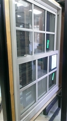 #8010 2/8 x 3/0 DOUBLE HUNG WINDOW COLONIAL LITE WHITE - A.W. Graham Lumber LLC