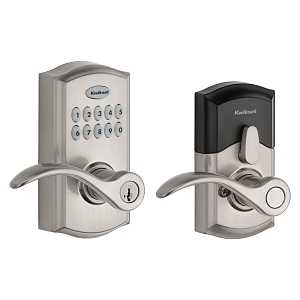 Main 2 - KWIKSET ELECTRONIC ENTRY LOCK SATIN NICKEL -