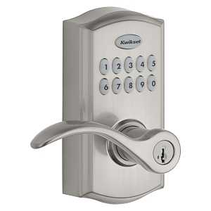 KWIKSET ELECTRONIC ENTRY LOCK SATIN NICKEL - A.W. Graham Lumber LLC