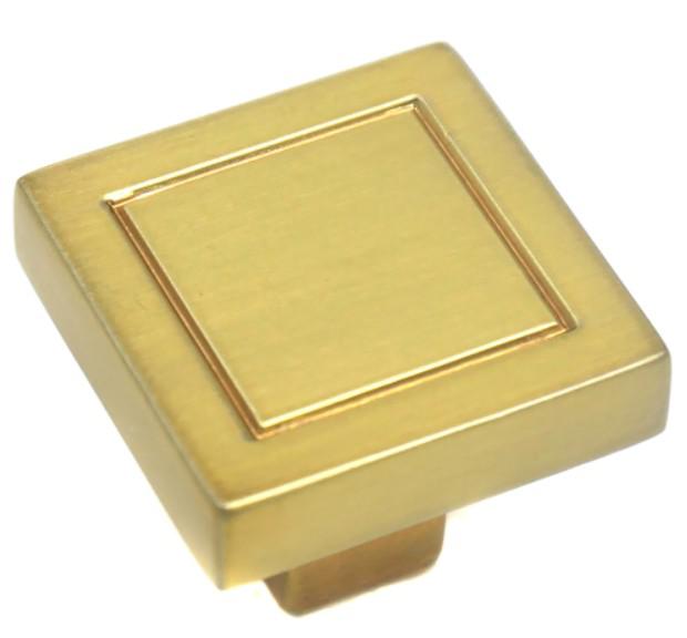 LAUREY COSMO 7/8" SQUARE KNOB CHAMPAGNE BRONZE  - A.W. Graham Lumber LLC