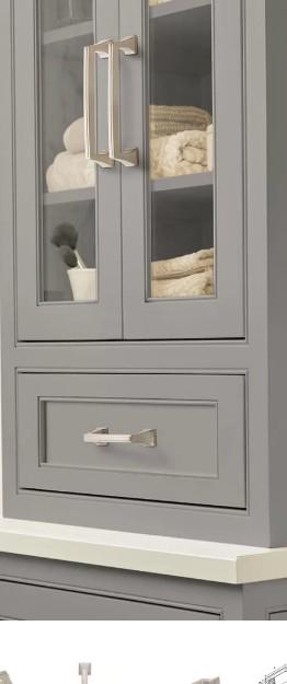 Main 2 - MULHOLLAND 3-3/4" CABINET PULL SATIN NICKEL -