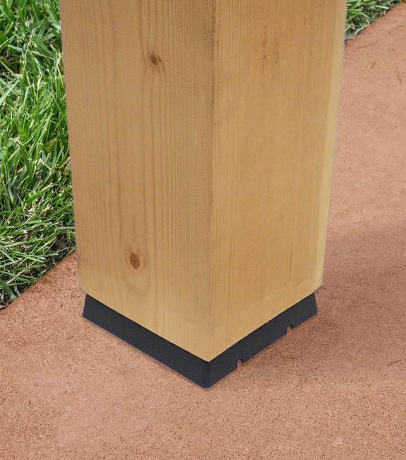 Main 2 - POST BASE 4x4 COMPOSITE BLACK SIMPSON -
