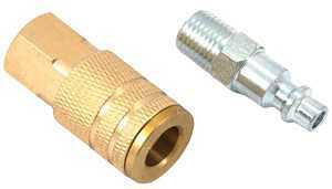 AIR & COUPLER PLUG SET 1/4"  - A.W. Graham Lumber LLC