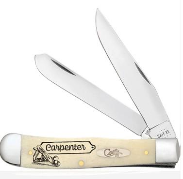 CASE 2-BLADE TRAPPER SM NAT BONE "CARPENTER" - A.W. Graham Lumber LLC