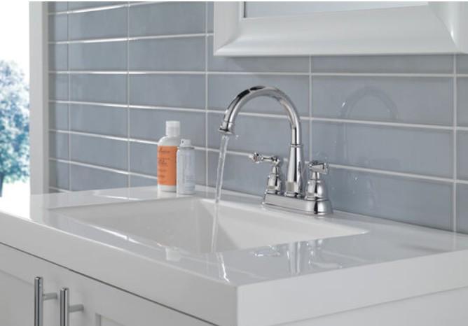 DELTA WINDEMERE 2-HANDLE BATH FAUCET CHROME - A.W. Graham Lumber LLC