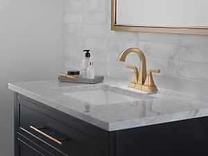 DELTA KNOXVILLE 2-HNDL BATH FAUCET CHAMPAGNE BRONZE - A.W. Graham Lumber LLC