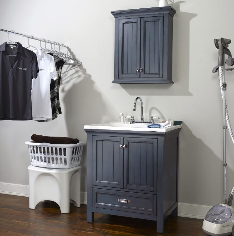 Main 2 - CRAFT & MAIN 30" VANITY CABINET HARBOR BLUE -