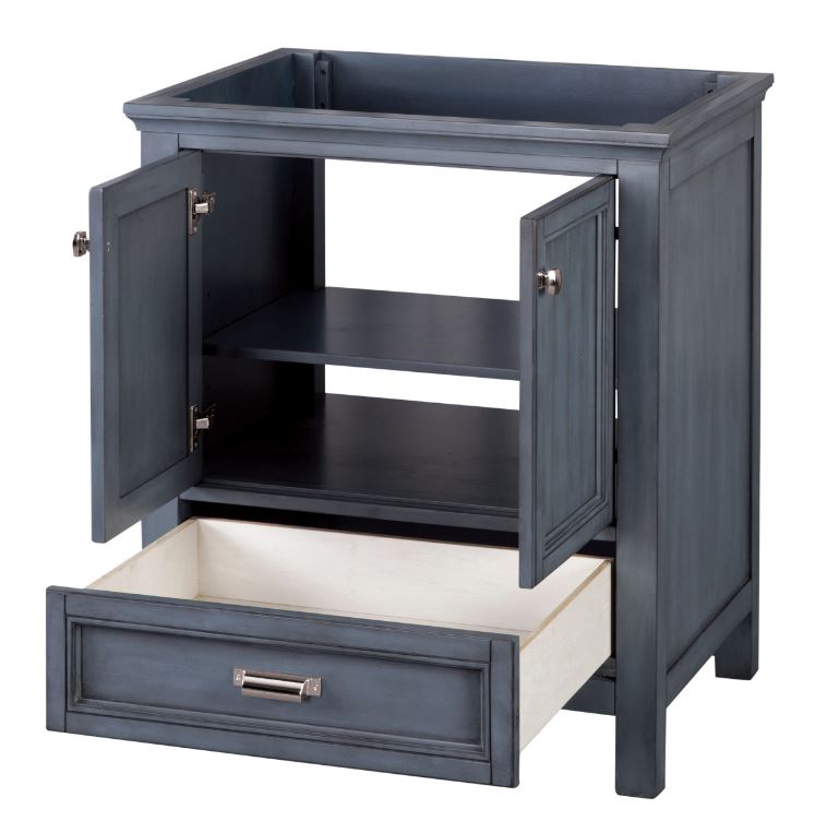 Main 3 - CRAFT & MAIN 30" VANITY CABINET HARBOR BLUE -