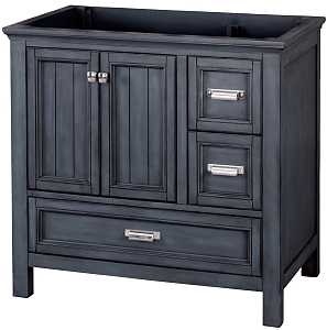 CRAFT & MAIN 36" VANITY CABINET HARBOR BLUE - A.W. Graham Lumber LLC