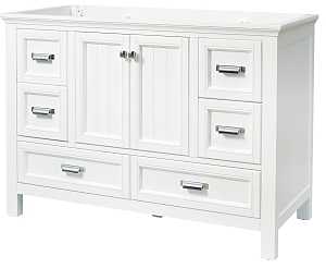 CRAFT & MAIN 48" VANITY CABINET WHITE - A.W. Graham Lumber LLC