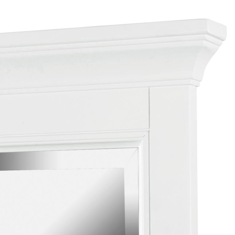 Main 2 - CRAFT & MAIN 24x32 FRAMED BATHROOM MIRROR WHITE -