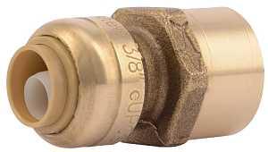 SHARKBITE ADAPTER FEMALE 3/8" x 1/2"  - A.W. Graham Lumber LLC